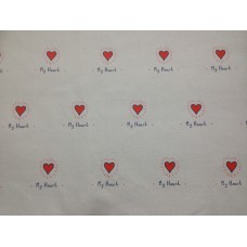 My hearts Fabric